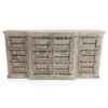 Exceptional 92" Vintage Sideboard MSI 491, Weathered Grey - Image 2