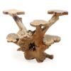 Organic Teak Root Sculpted Etagere, JS 130