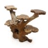 Organic Teak Root Sculpted Etagere, JS 130 - Image 6
