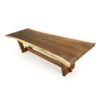 Medora 120" Live Edge Slab Dining Table - Image 4