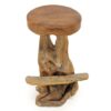 Organic Teak Root Counter Stool, JS 238 - Image 3
