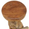 Organic Teak Root Counter Stool, JS 238 - Image 5