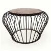 Sphere Form Iron Accent Table, MSI 747