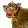 Dramatic Hand-Painted Yellow Tiger Chair, MSI 756 - Image 5