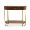 Benji Console Table, Aurum Walnut