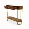 Benji Console Table, Aurum Walnut - Image 2