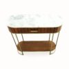 Benji Console Table, Aurum Walnut - Image 5