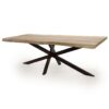 Claude 87" Live Edge Solid Wood Dining Table - Image 3