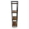 Delta Iron Bookcase, Distressed Cognac - Image 5