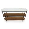 Dillon Media Console With Marble - Image 2