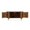 Gage Four Door Sideboard With Marble, Burnham Natural - Image 2