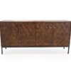Loro 72" Four Door Sideboard, Umbri Walnut