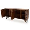 Meridian Four Door Sideboard, Vintage Tobacco - Image 2