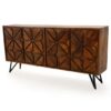 Meridian Four Door Sideboard, Vintage Tobacco