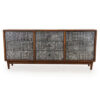 Myles Hand-Embossed Sideboard, Vintage Tobacco - Image 4