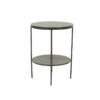 Mercury End Table With Black Marble - Image 5