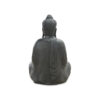 Meditating Buddha 39" Tall Lava Black Finish, RIS 794 - Image 4