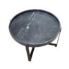 Pruitt Round Coffee Table With Black Marble - Image 3