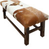 Frisco Cowhide Bench - Image 4