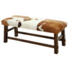 Frisco Cowhide Bench