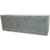 Holborn 102" Six Door Sideboard, Slate Grey