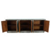 Holborn 102" Six Door Sideboard, Slate Grey - Image 5