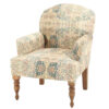 Shyla Handwoven Upholstered Arm Chair