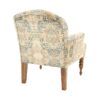 Shyla Handwoven Upholstered Arm Chair - Image 4