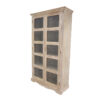Refurbished Antique Teak Wood Display Cabinet, MSI 760 - Image 6
