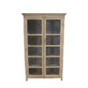 Refurbished Antique Teak Wood Display Cabinet, MSI 760 - Image 4