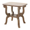 Milford Side Table, Weathered Grey - Image 2