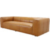 Toronto 101" Top-Grain Leather Sofa, Ashby Camel