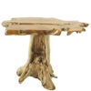 Freeform Natural Teak Bar Table, JS 373