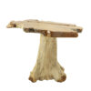 Freeform Natural Teak Bar Table, JS 373 - Image 3