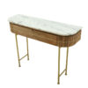 Brigitte Console Table With Marble - Image 4