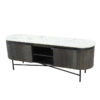 Jude 60" Media Console with Marble Top - Image 2