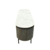 Jude 60" Media Console with Marble Top - Image 3