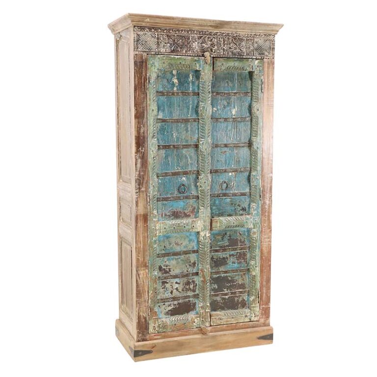 Vintage Storage Cabinet With Doors