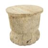 Organic Side Table Teak Wood, MSI 727