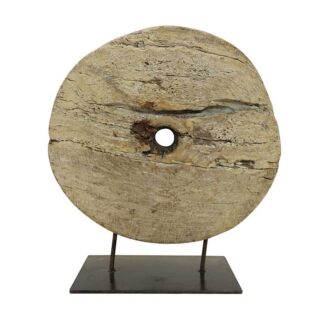Antique Wooden Cart Wheel 26" Tall, MSI 728