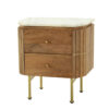 Mercer End Table With Two Drawers