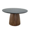 Giovani 51" Dining Table, Black Marble - Image 4