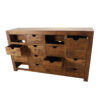 Liri 16-Drawer Storage Sideboard, Nectar Brown - Image 5