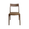 Giana Leather Dining Chair, Brown Oak - Image 2