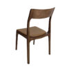 Giana Leather Dining Chair, Brown Oak - Image 4