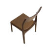 Giana Leather Dining Chair, Brown Oak - Image 6