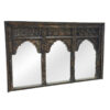 Triple Arch Wall Mirror MSI 835, Charred Black - Image 2