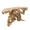 Freeform Teak Root Console Table, DA 4 - Image 5
