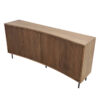 Easton 4 Door Arched Front Sideboard, Cocoa Brown - Image 2