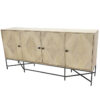 Franklin 72" Four Door Sideboard, Meadow Grey